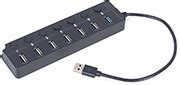 Gembird Uhb U3p1u2p6p 01 7 Port USB HUB 1 X USB 3 1 6 X USB 2 0