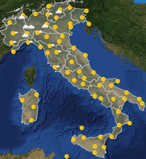 Meteo Mercoled Di Fiamme Domani Luglio In Italia Temperature Record