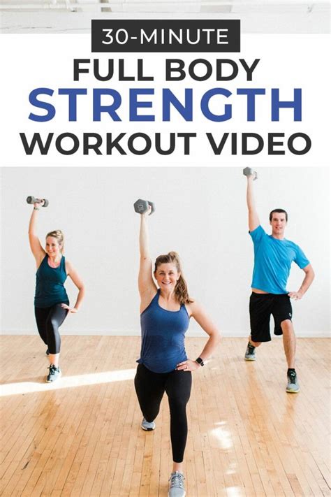 Minute Strength Circuit Workout Video Nourish Move Love