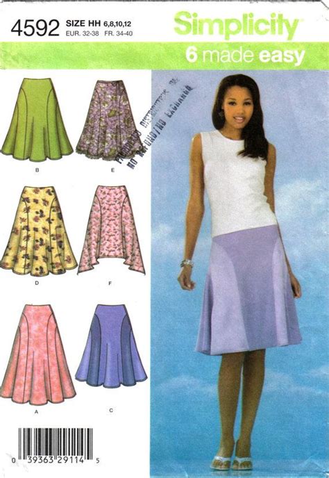 Flared Skirt Sewing Pattern