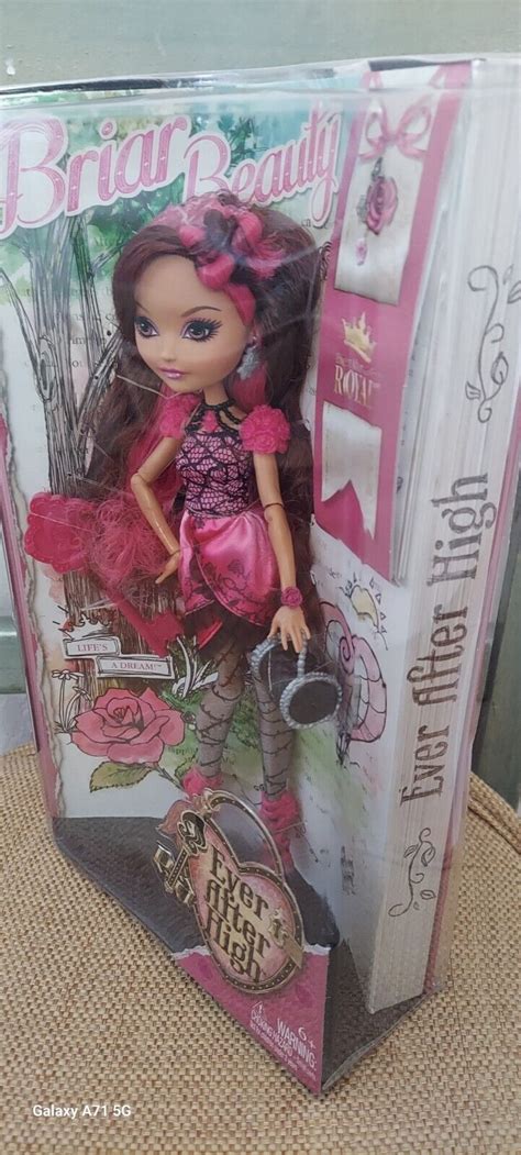 Ever After High Royal Briar Beauty First Edition Doll Eah New Rockets