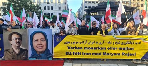 Stockholm Sweden—september 17 2023 Mek Supporters Held A Rally In