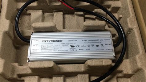 Inventronic Controlador Led 24v 250w Resistente Al Agua Ip67