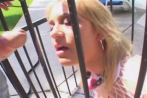 Caged Blonde Slut Enjoys Rough Anal Sex Amateur Porn Feat Trina Michaels Xhamster