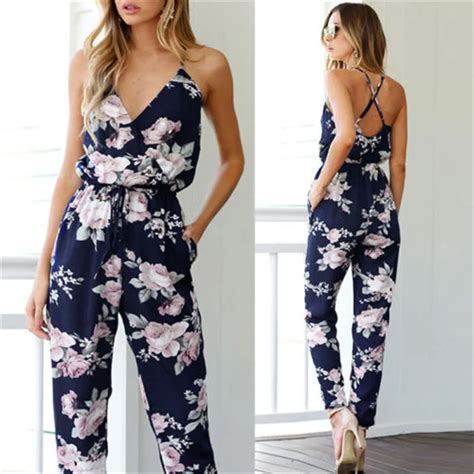 New Trendy Women Clothes Summer Bodycon Party Backless Flower Print