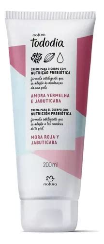 Crema Corporal Tododia Mora Roja Y Jabuticaba Natura Verober MercadoLibre