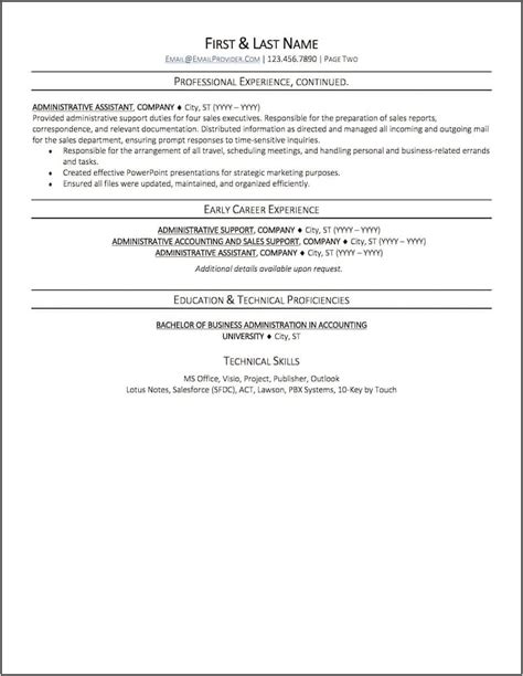 Resume Example Of Administrative Assistant Resume Example Gallery