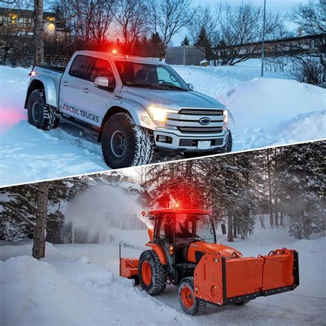 Lumi Re Stroboscopique De Voiture Bleue Rouge Orange Led Avertissement