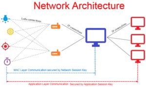 LoRa Network is shown in picture below: