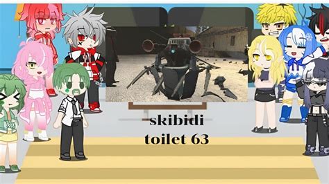 We Reaction Skibidi Toilet Gacha Club