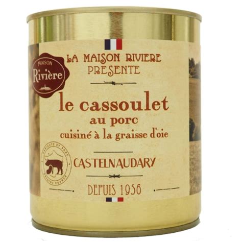 Plat Cuisiné Cassoulet Au Porc Maison Riviere La Boite De 840 G à Prix Carrefour