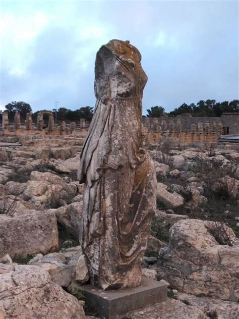 Cyrene Libyan Greek Archaeological Site In Cyrenaica