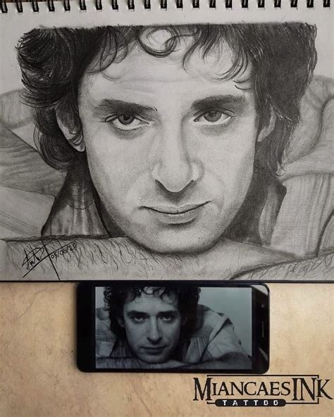 Gustavo Cerati Retrato Arte De Personajes Arte Retratos