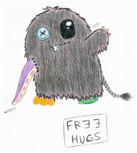 Cuddly Monster By No Aengel On Deviantart