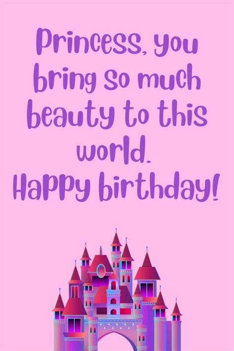 37 Happy Birthday Princess Quotes Darling Quote