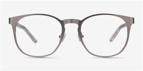 Resonance Square Gunmetal Full Rim Eyeglasses Eyebuydirect