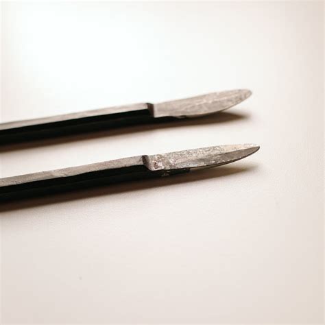 January Forged Oyster Knife Prototypes — BLACK SWAN HANDMADE