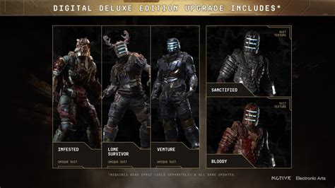 All Suits In Dead Space Remake