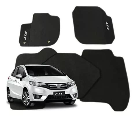 Tapete Honda Fit Borracha Jogo P S Parcelamento Sem Juros