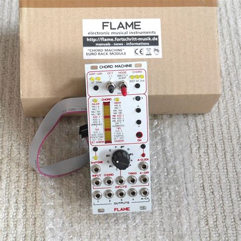 MATRIXSYNTH Flame Chord Machine Eurorack Synthesizer Module