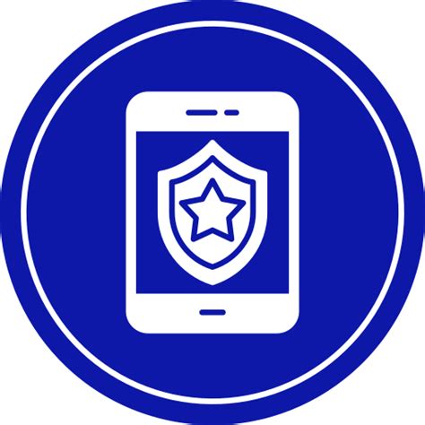 Mobile Generic Blue Icon