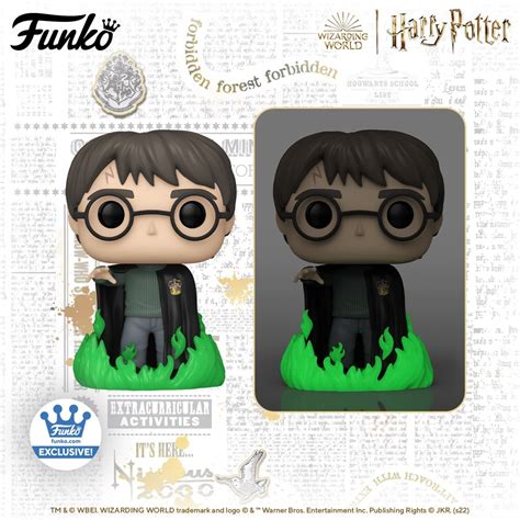 2022 NEW Harry Potter With Floo Powder Glow Funko Pop!