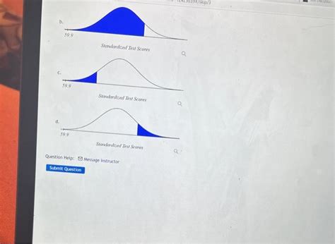 Solved Standardized Test Scores Are Normally Distributed