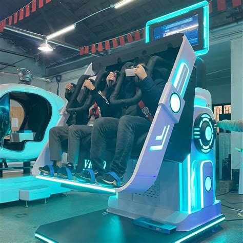 360 VR Roller Coaster Simulator, Double Seats 360 VR Roller Coaster | VCAN