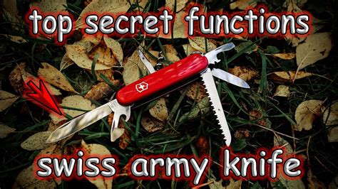 Top Secret Functions Of The Swiss Army Knife Youtube