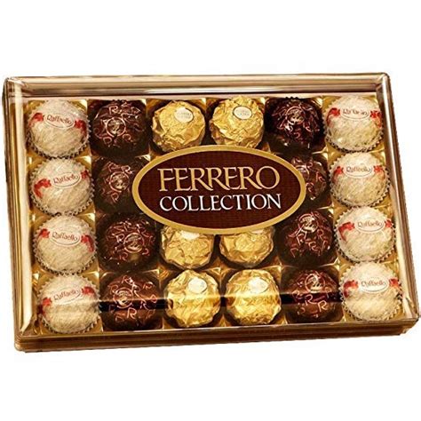 Ferrero Pralines Collection Assorted Rocher Chocolate 24 Pieces