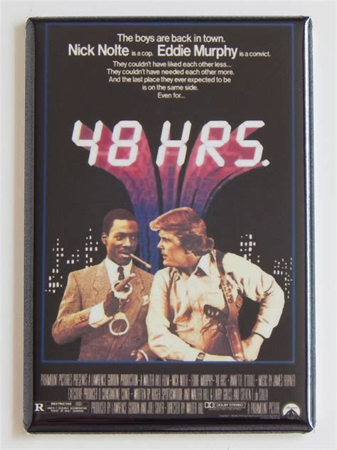 48 Hours Movie Poster Fridge Magnet | Etsy