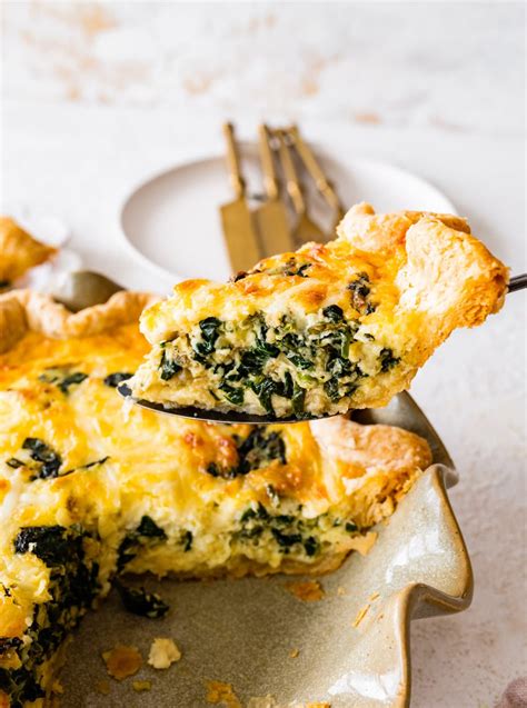 Easy Classic Spinach Quiche Recipe Cucinabyelena