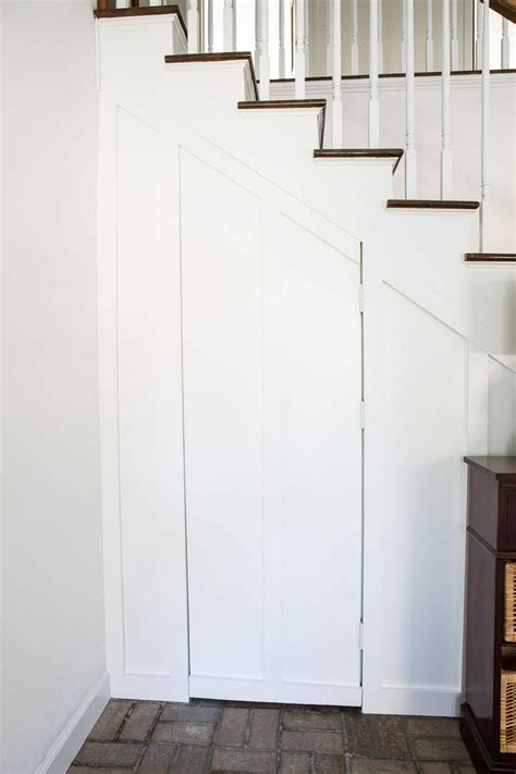 How To Add A Closet With A Hidden Door Under A Staircase Hidden Doors