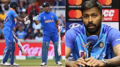 Ind V Nz 2023 “its Okay If I Have To Play A Little Slow” Hardik Pandya Happy To Emulate Ms