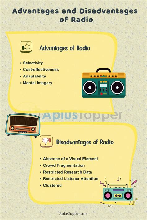 Radio Advantages And Disadvantages Advantages And Disadvantages Of