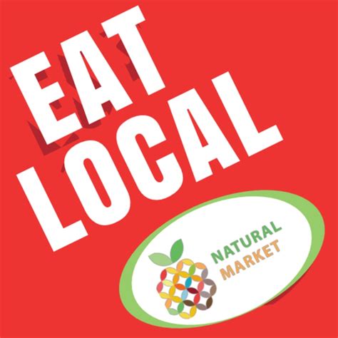 Eat Local Sticker Template Mycreativeshop