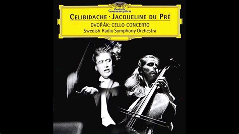 Dvorak Cello Concerto Jacqueline du Pré Celibidache Live Stockholm