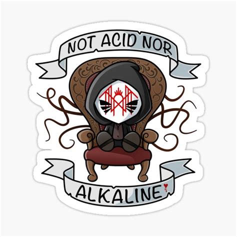 "Sleep Token - Alkaline" Sticker for Sale by lunixdesigns | Redbubble