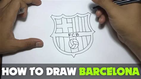 Barcelona Logo Drawing Step By Step How To Draw The Fc Barcelona Logo