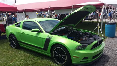 Pin On My 2013 Ford Mustang Boss 302 In Gotta Have It Green