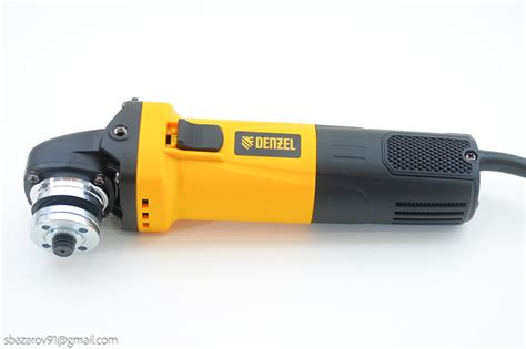 Обзор сетевой УШМ Denzel AG125-1100 на 1,1 кВ и алмазных дисков Turbo ...