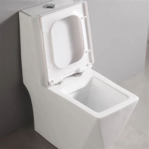 Luxury Design Bathroom Siphonic One Piece Dual Flush Ceramic Toilet