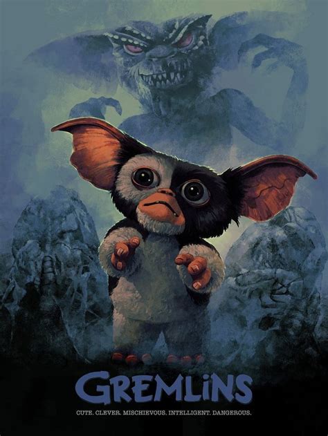 Gremlins (1984) [768 x 1024] | Movie art print, Movie posters, Gremlins art