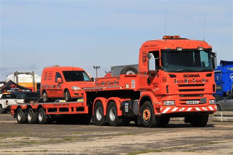 EA09VLE South West Crane Hire Scania R480 Devon End Of Sea Flickr