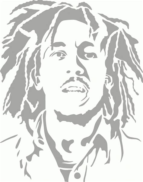 Bob Marley Pencil Art Clip Art Library