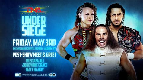 TNA Wrestling Presents Under Siege LIVE May 3 On TNA TNA Wrestling