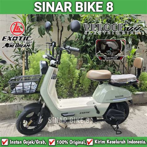 Jual Sepeda Listrik Exotic VELOCE V4 VELOCE V3 EV 927 Electric E