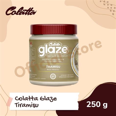 Jual Selai Colatta Glaze Tiramisu Shopee Indonesia