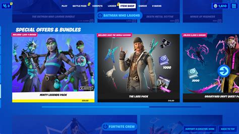 Qu Hay En La Tienda De Art Culos De Fortnite Hoy De Noviembre De