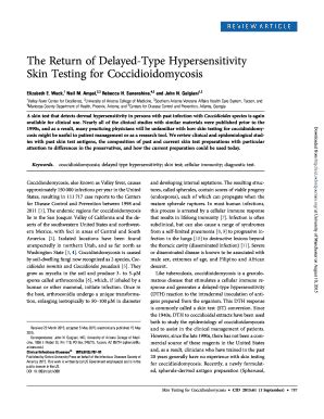 Fillable Online The Return Of Delayed Type Hypersensitivity Skin